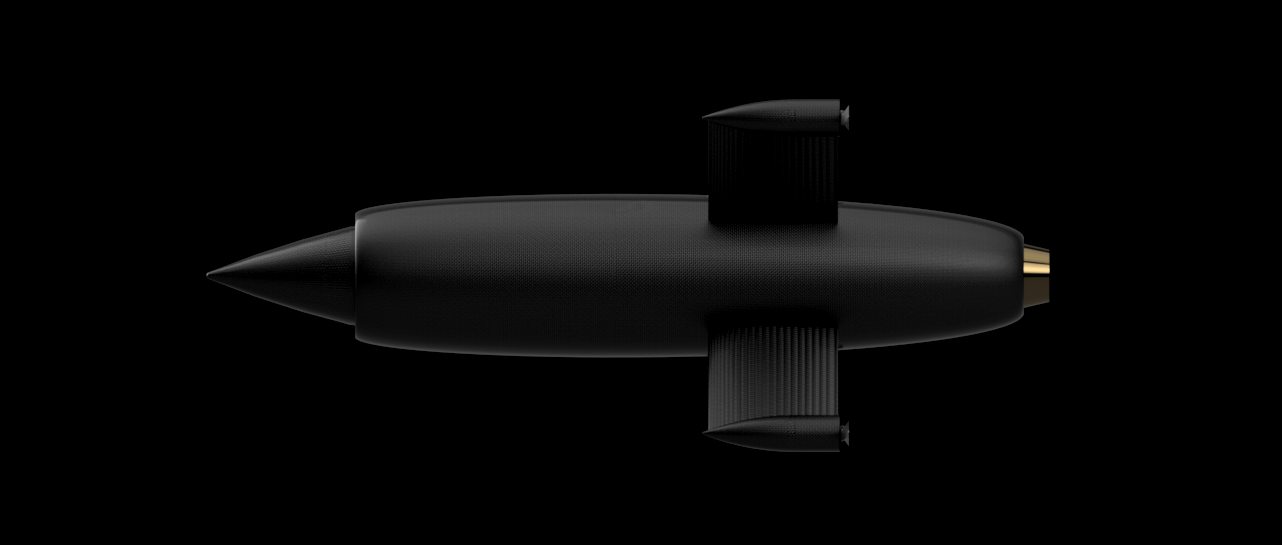Cruise configuration, props folded