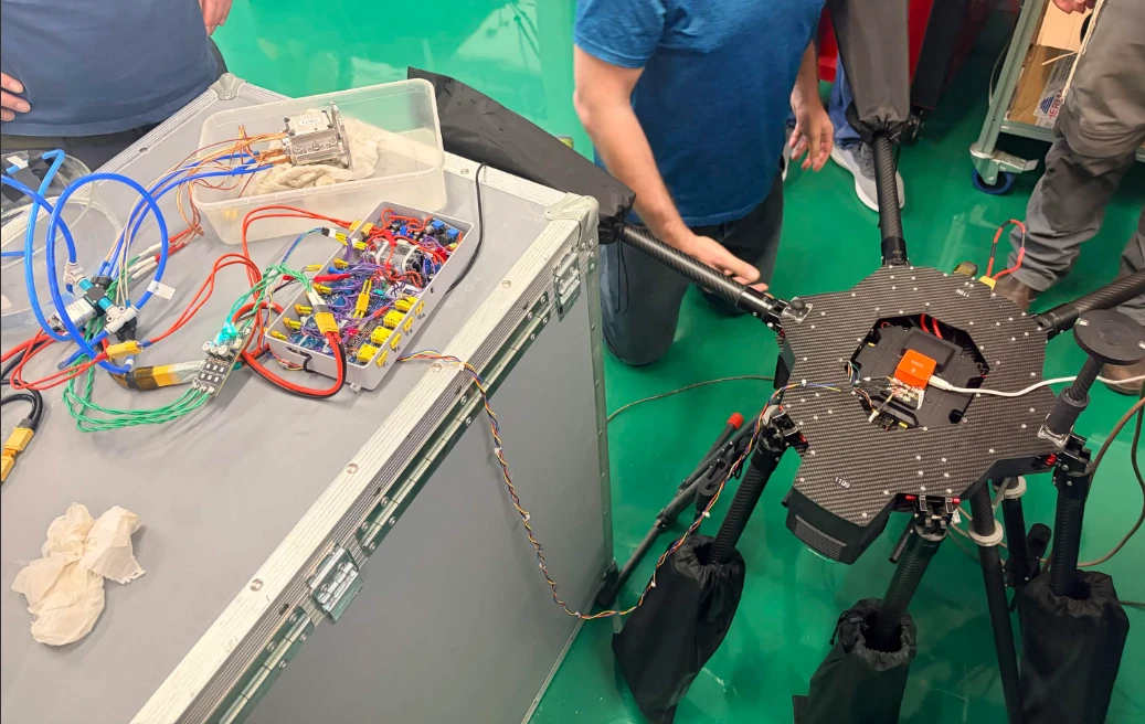 ECU integration with the hybrid UAS